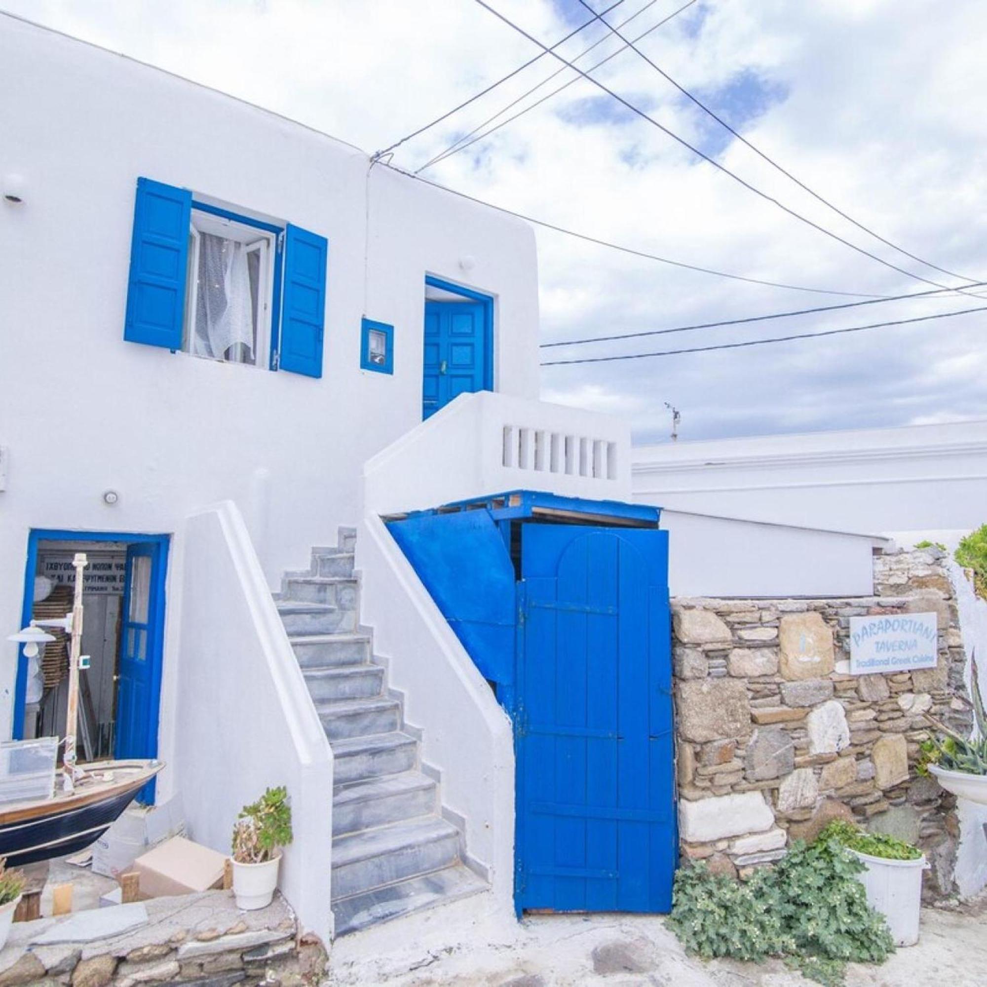 Апартаменты Like A White Seagull In Mykonos! Mykonos Town